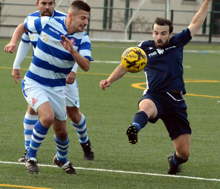 Andrew John puts his best foot forward for Merlins Bridge